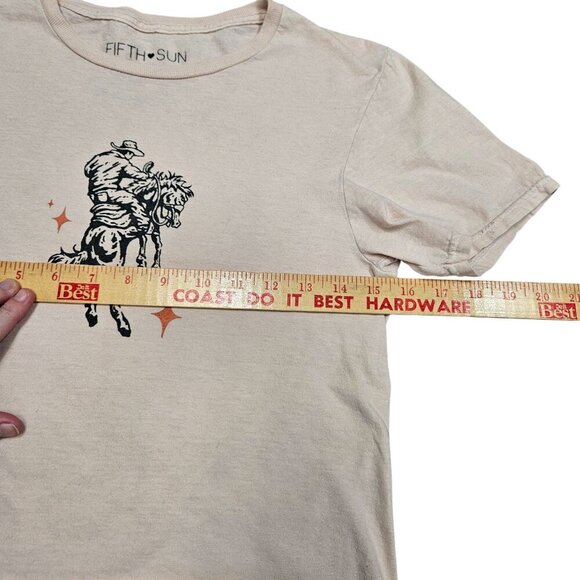 Fifth Sun Legends Of The Rodeo World‎ Tour Graphic Tee XS Cowboy Cowgirl Horse - Picture 5 of 6